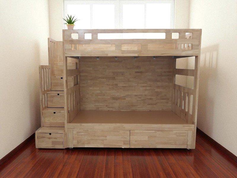 Các kiểu giường tầng đẹp