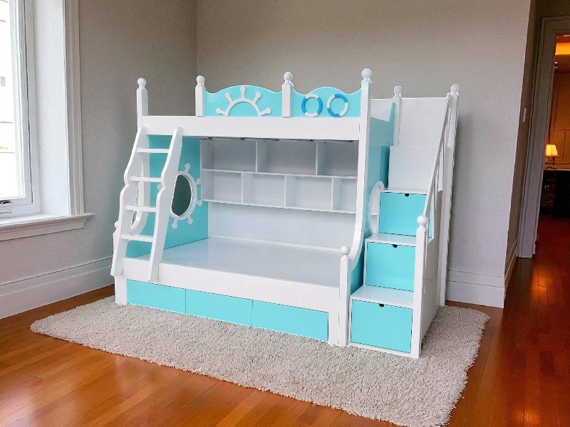 Các kiểu giường tầng đẹp