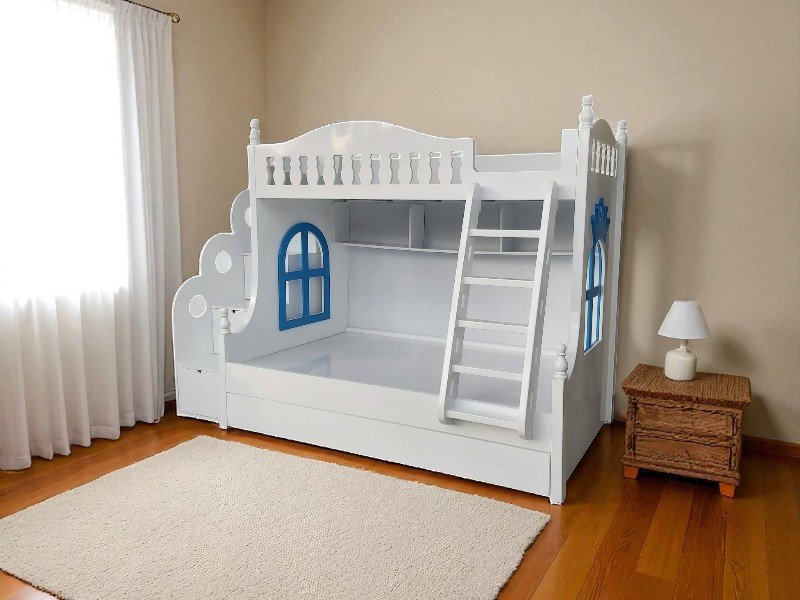 Các loại giường tầng cho bé