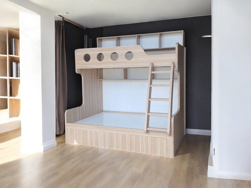 Các mẫu giường tầng cho bé