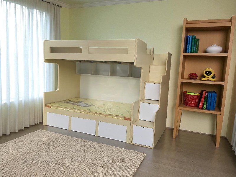 Cách làm giường tầng trở nên thú vị hơn với bé