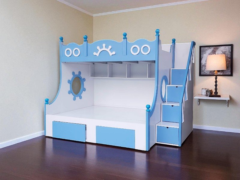 Cách làm giường tầng trở nên thú vị hơn với bé