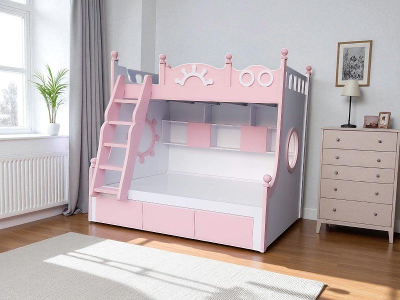 Cách làm giường tầng trở nên thú vị hơn với bé