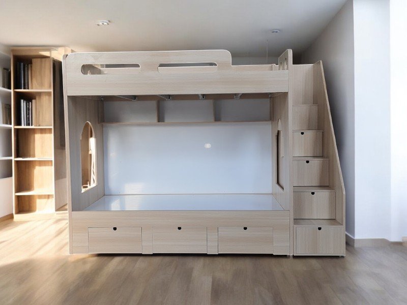 Giường 2 tầng cho trẻ em giá rẻ