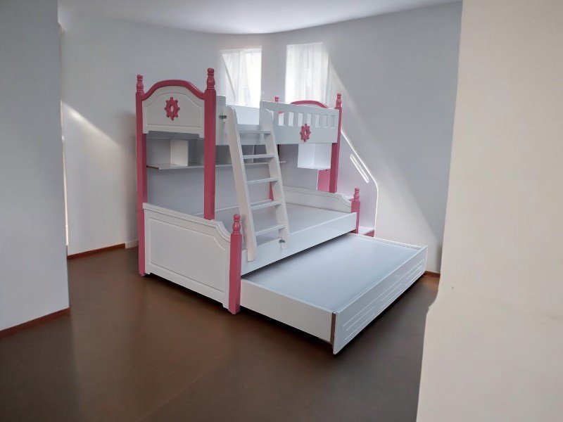 Giường tầng gỗ tự nhiên