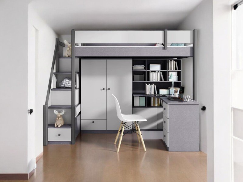 Giường tầng gỗ tự nhiên