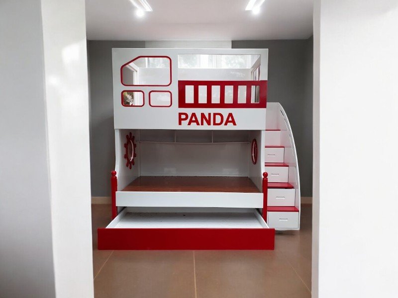 Giường tầng gỗ tự nhiên