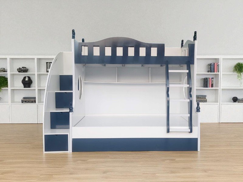 Giường tầng kết hợp bàn làm việc