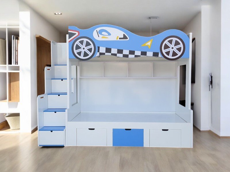 Loại giường tầng đa năng tiết kiệm diện tích tối đa