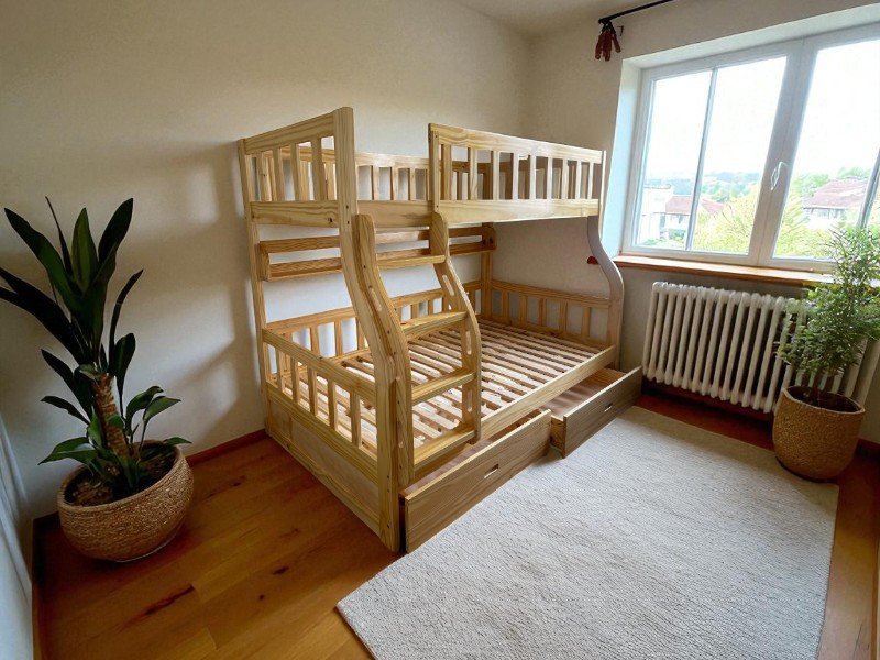 Lý do giường tầng là lựa chọn tuyệt vời cho bé