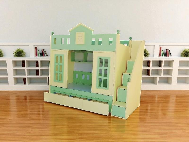 Trò chơi sáng tạo dành cho bé trên giường tầng