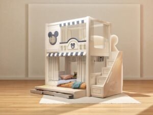 7 tiện ích nổi bật của giường tầng gỗ tự nhiên cho bé