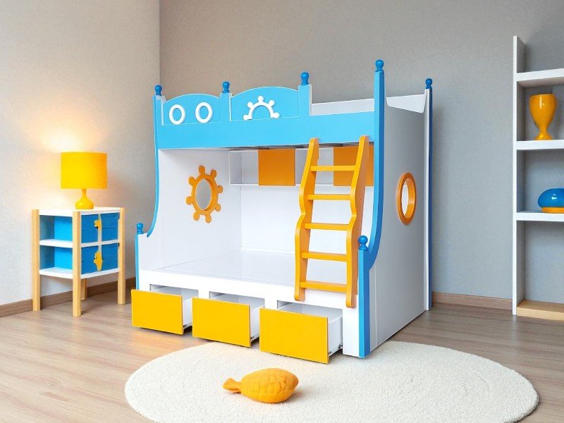 7 tiện ích nổi bật của giường tầng gỗ tự nhiên cho bé