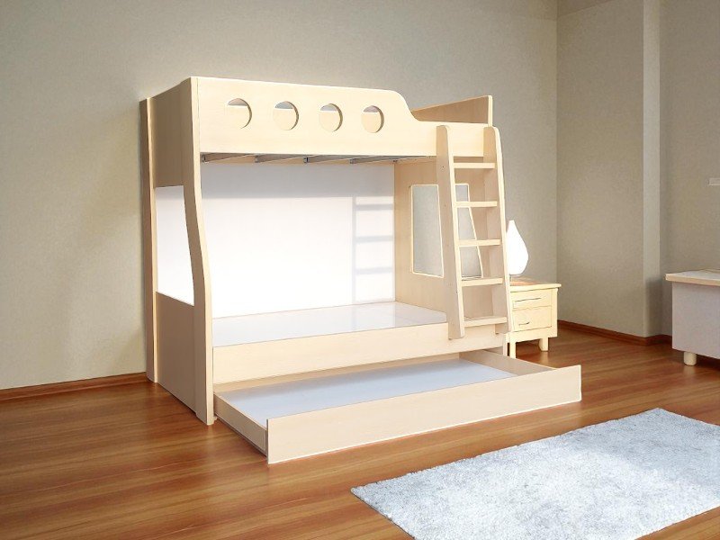 8 tiện ích nổi bật của giường tầng đa năng có cầu trượt