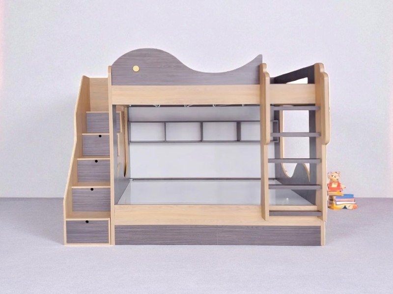 Giường tầng cho bé hình cá heo