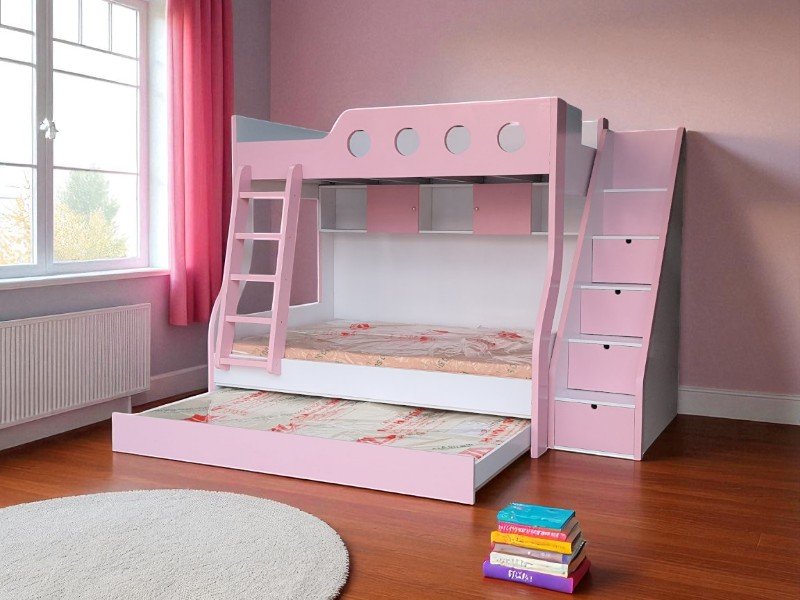 Giường tầng gỗ công nghiệp giá rẻ tphcm