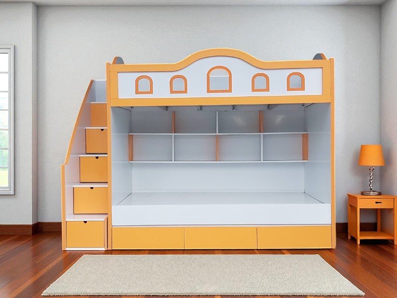 Giường tầng gỗ công nghiệp giá rẻ tphcm