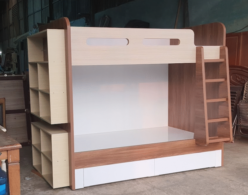Mẫu giường tầng cho bé đẹp và an toàn