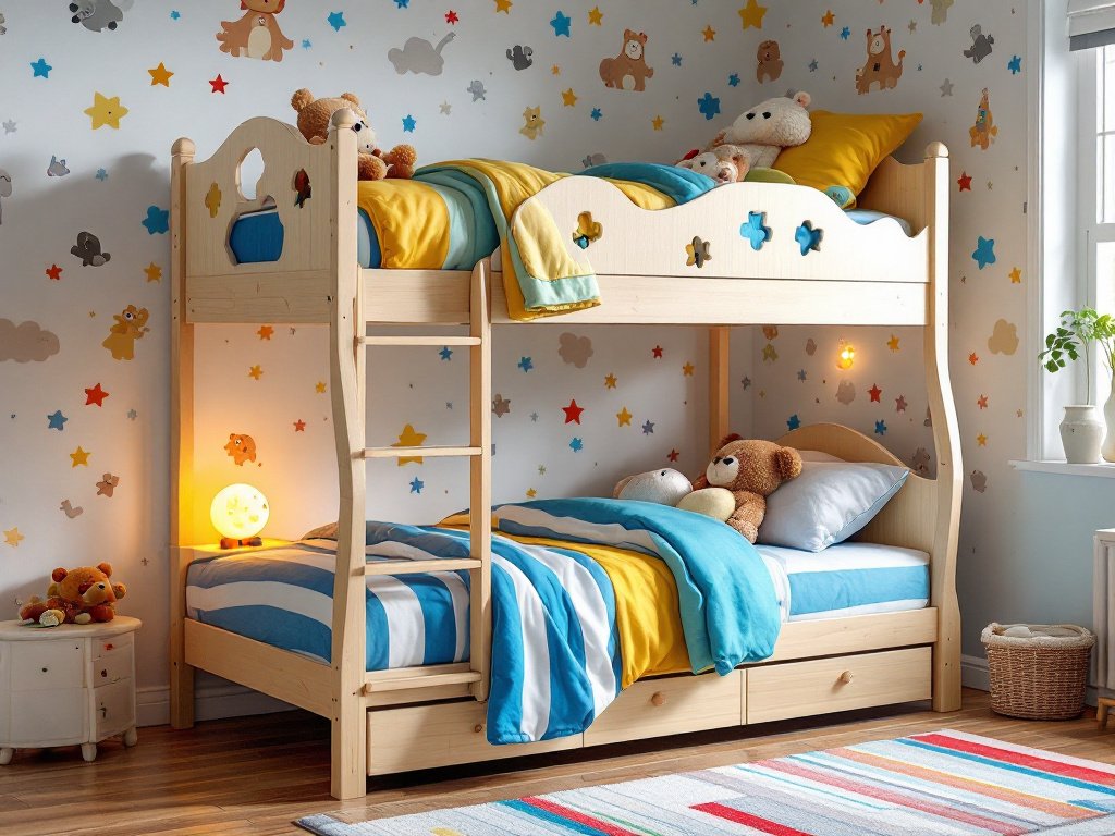 Nơi bán giường tầng gỗ tự nhiên tại tphcm