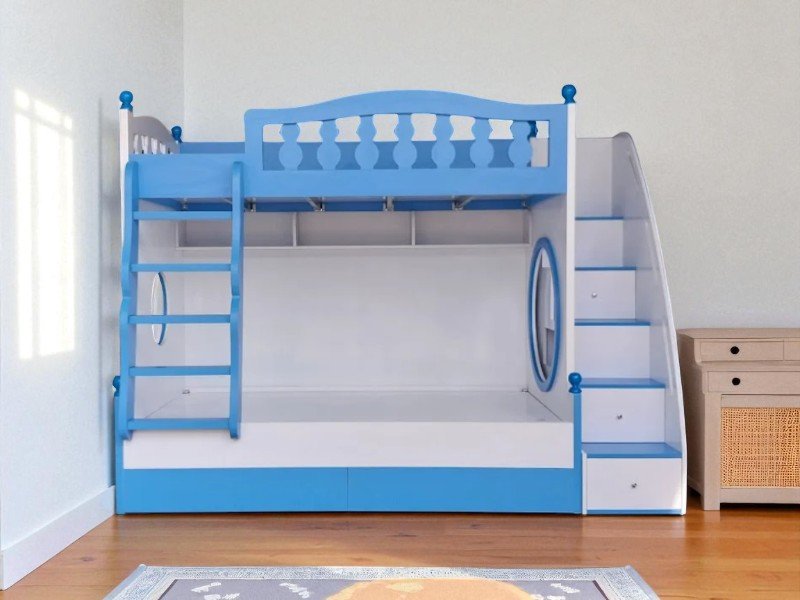 Giường tầng tích hợp ngăn kéo lớn dưới giường