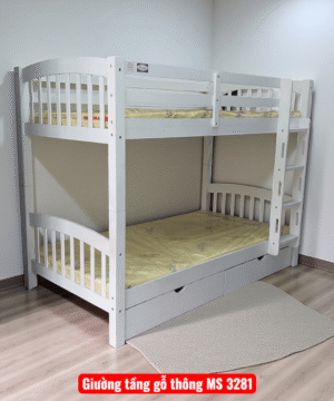 Giường tầng gỗ MS 3281