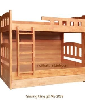 Giường tầng gỗ tự nhiên MS 2038