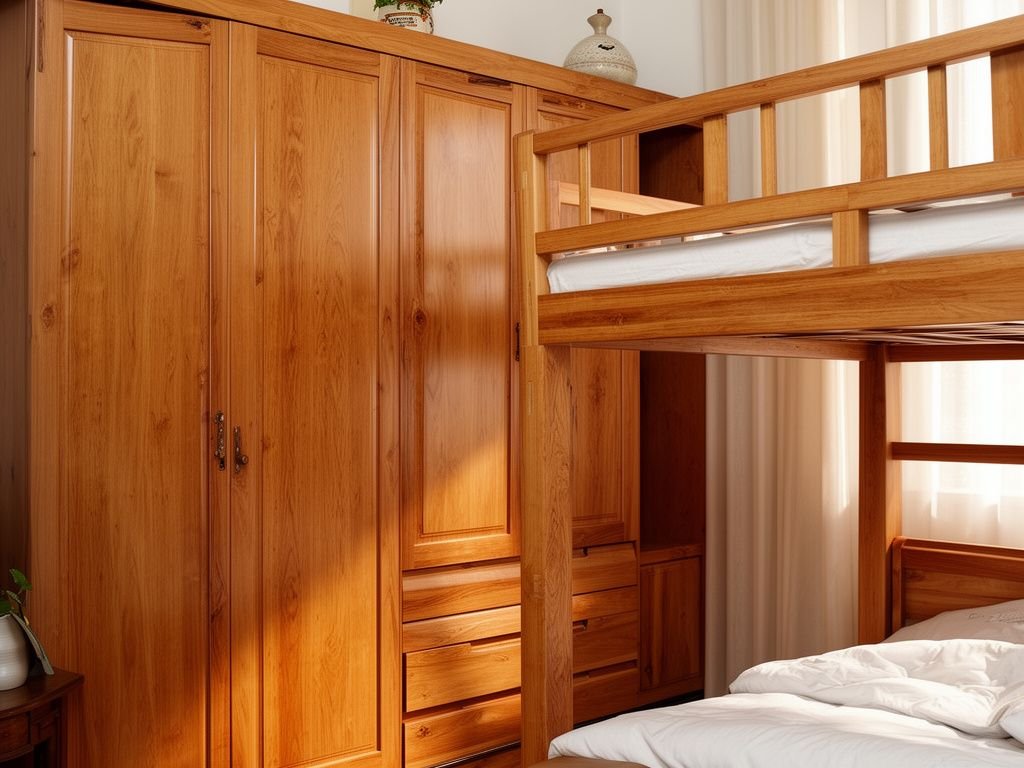 10 mẫu giường tầng đa năng kết hợp tủ quần áo - hình 2