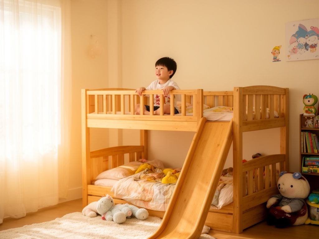 5 loại giường tầng có cầu trượt cho trẻ em - hình 1