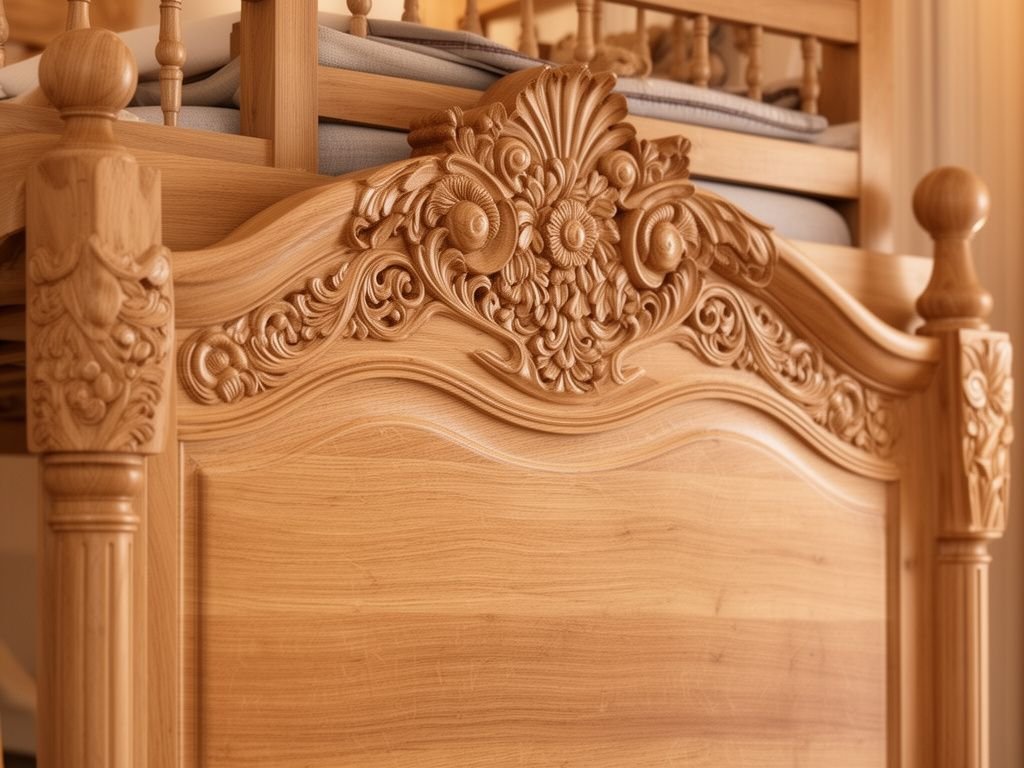 8 mẫu giường tầng cổ điển mang vẻ đẹp sang trọng - hình 2