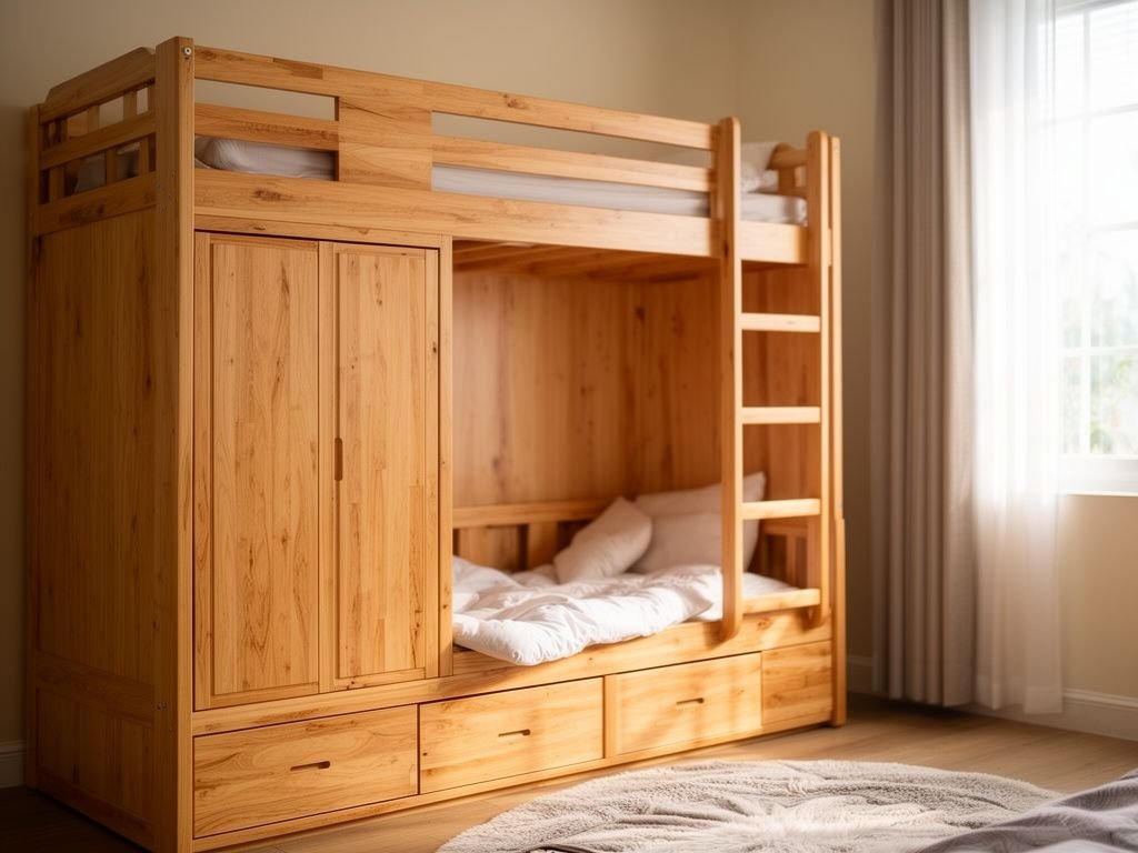 4 thiết kế giường tầng tiết kiệm không gian tối đa - hình 2