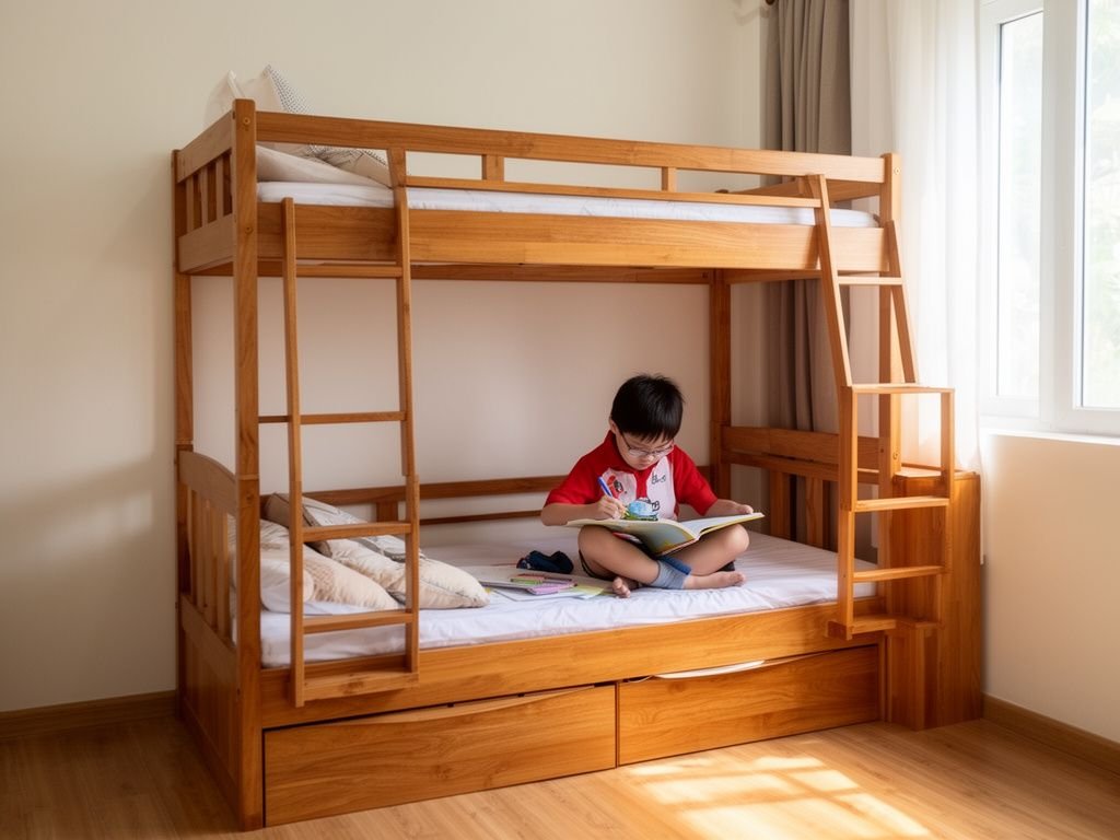 4 thiết kế giường tầng tiết kiệm không gian tối đa - hình 3