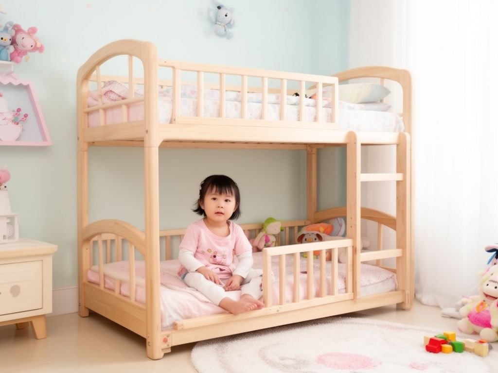 5 mẫu giường tầng đơn giản đẹp dành cho bé - hình 4