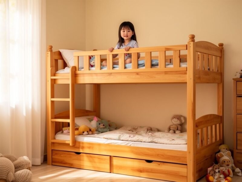 5 kinh nghiệm chọn giường tầng có lan can chắc chắn - hình 1