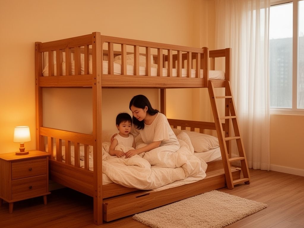 5 kinh nghiệm chọn giường tầng có lan can chắc chắn - hình 3