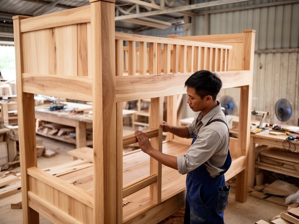 5 kinh nghiệm chọn giường tầng có lan can chắc chắn - hình 4