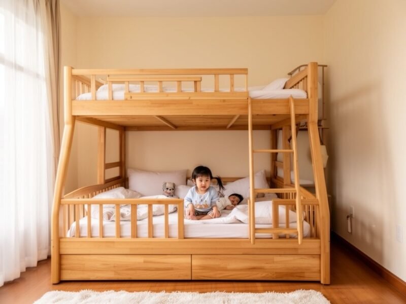 5 lời khuyên chọn nệm giường tầng an toàn cho bé - hình 1