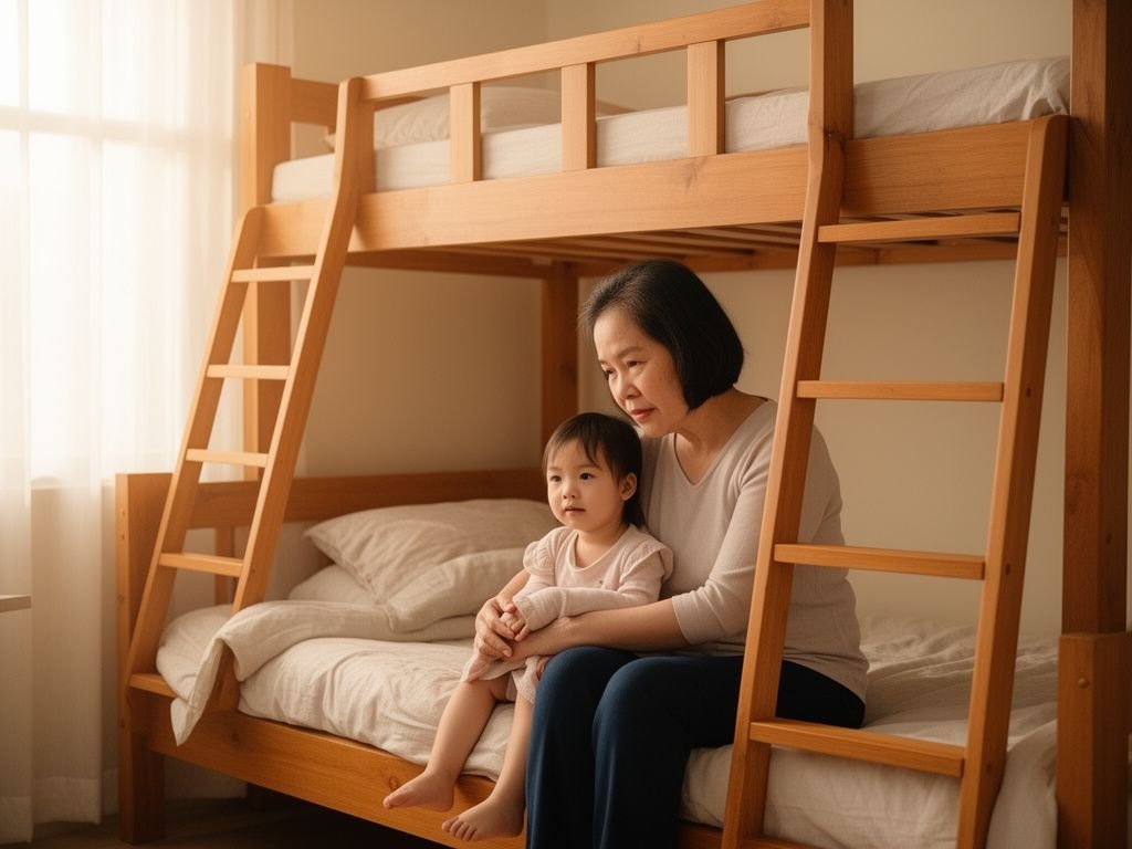 Top 9 mẫu giường tầng kiểu Nhật đơn giản tinh tế - hình 3