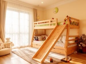 Mua giường tầng có cầu trượt cho bé - hình 1
