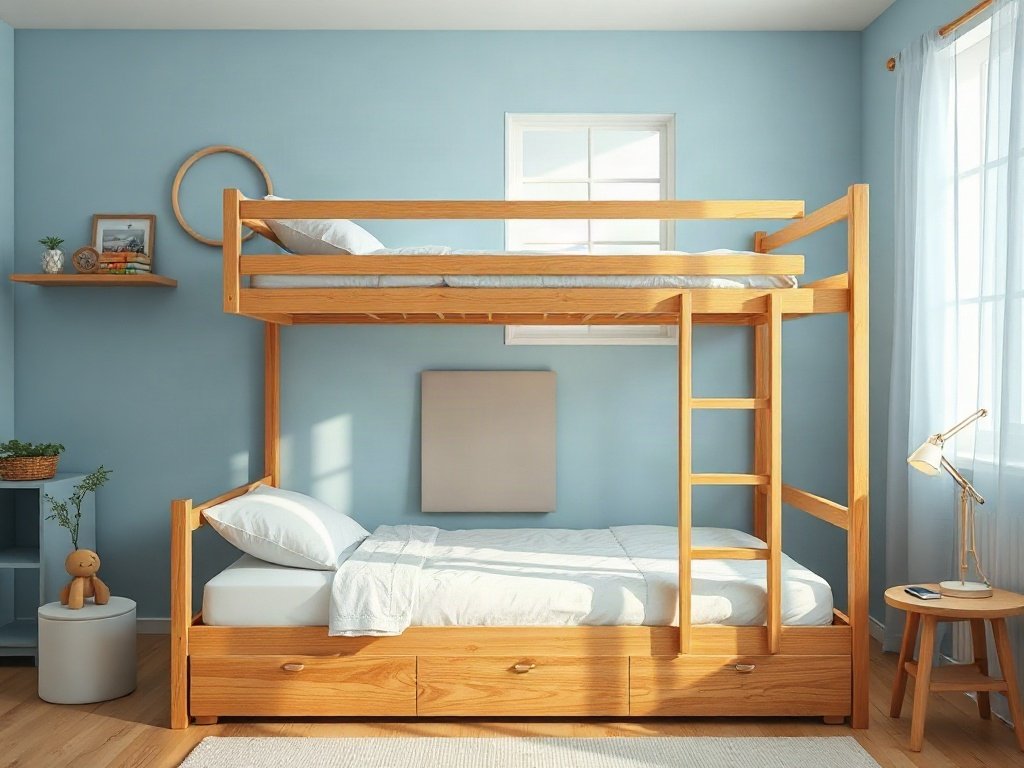 Giường tầng trẻ em giá bao nhiêu - hình 1