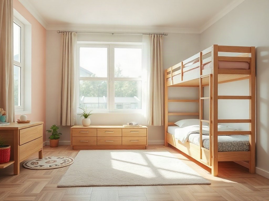 Giường tầng gỗ tự nhiên giá bao nhiêu - hình 1