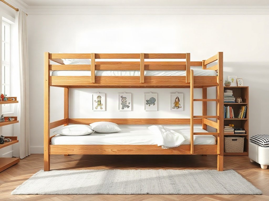 Giường tầng gỗ tự nhiên giá bao nhiêu - hình 4