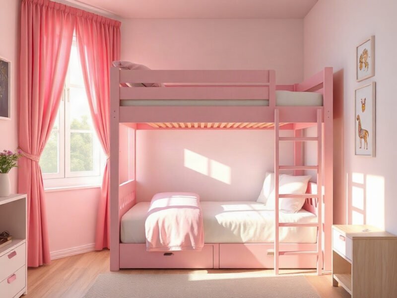 Mua giường tầng cho bé gái tại TPHCM - hình 1