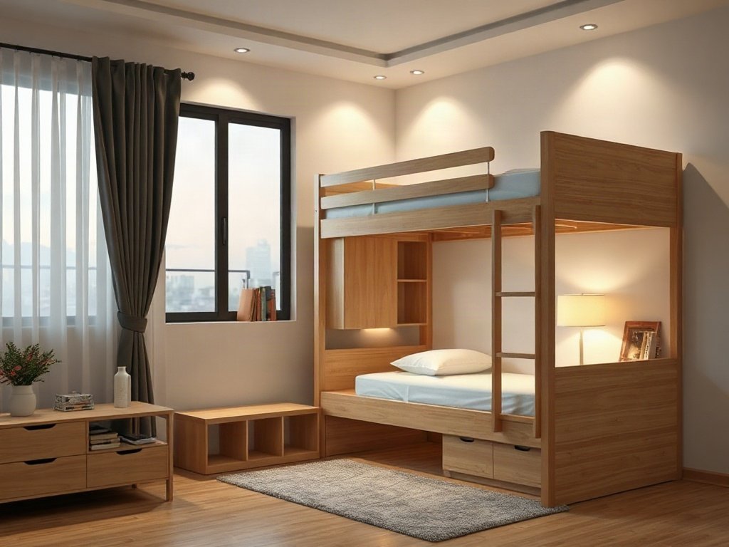Mua giường tầng cho bé gái tại TPHCM - hình 5