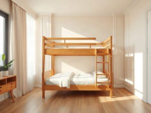 Giường tầng gỗ sồi giá bao nhiêu - hình 1