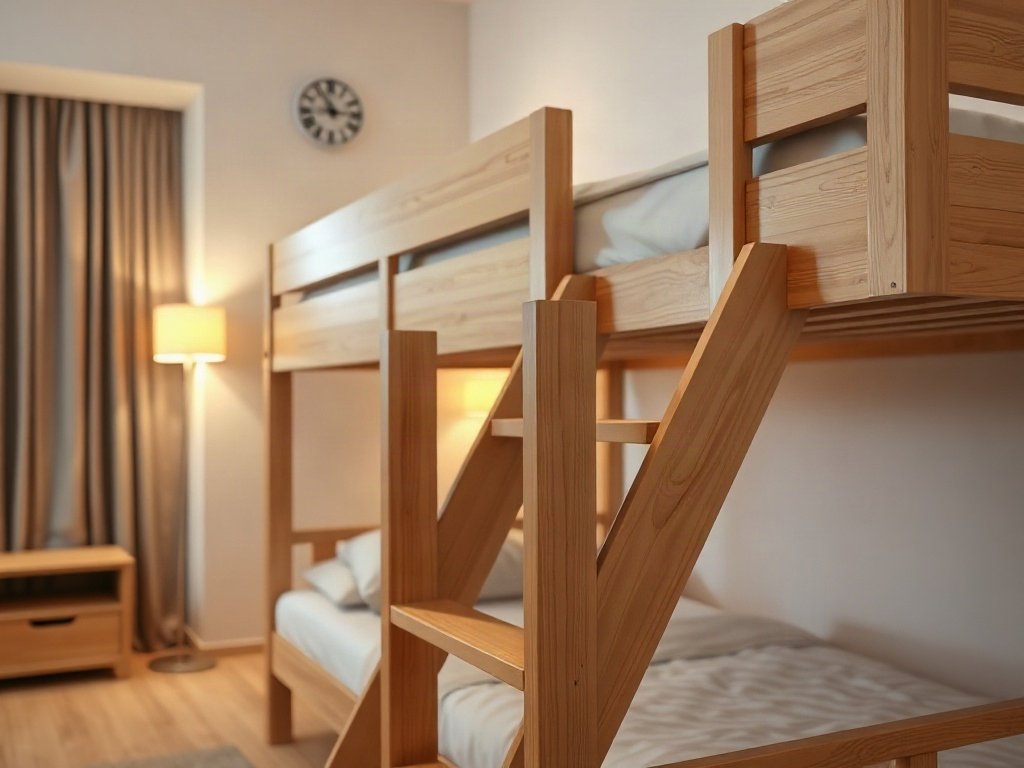 Giường tầng gỗ sồi giá bao nhiêu - hình 2