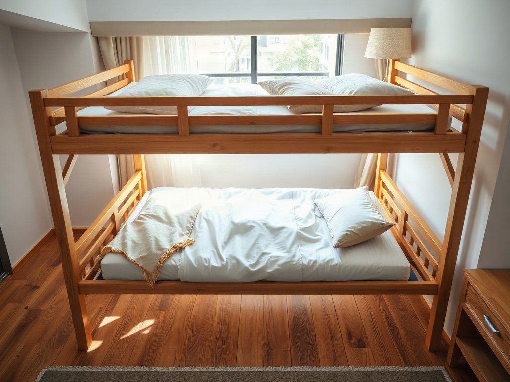 Giường tầng gỗ sồi giá bao nhiêu - hình 5