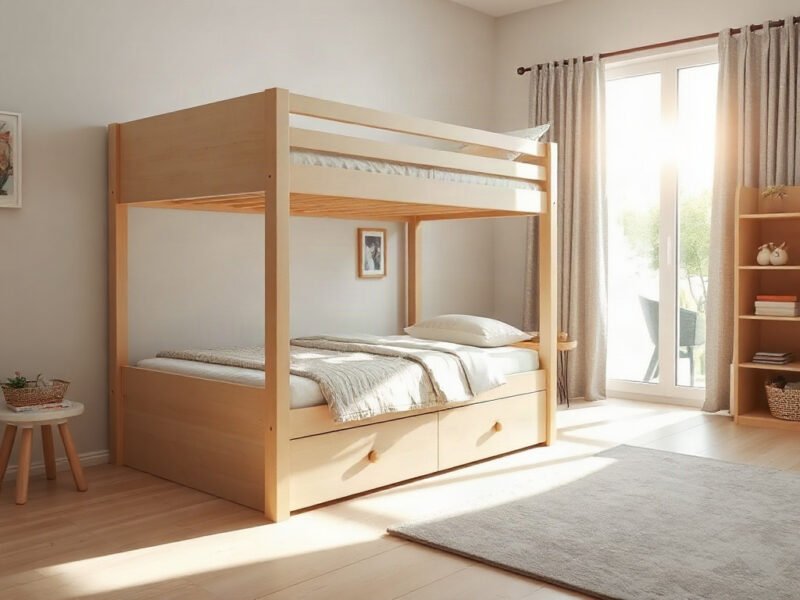 Địa chỉ bán giường tầng có hộc kéo tốt - hình 1