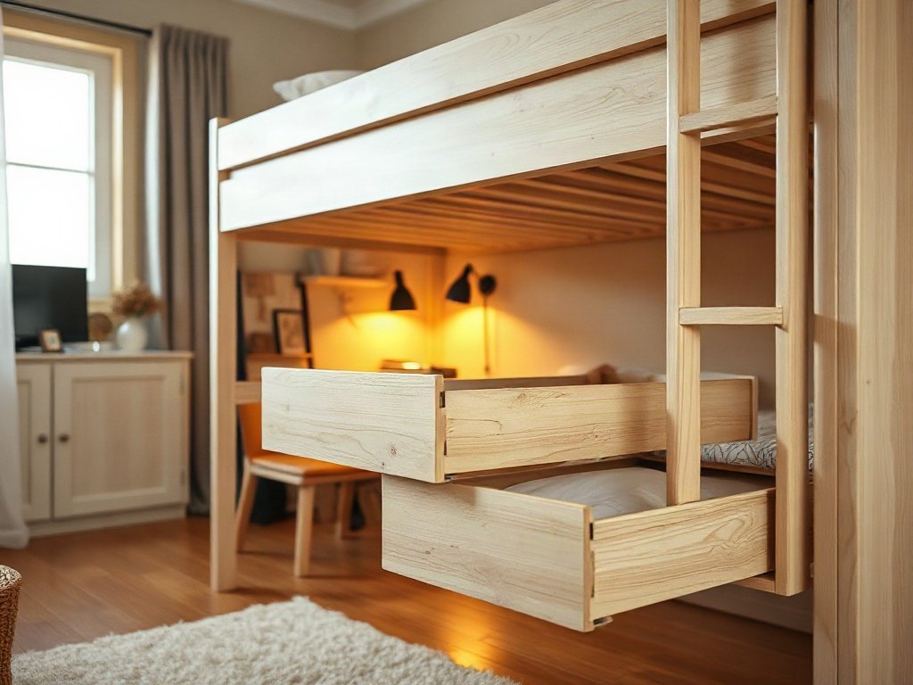 Địa chỉ bán giường tầng có hộc kéo tốt - hình 2