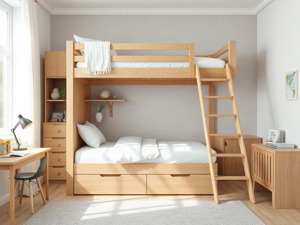 Giường tầng cho bé giá bao nhiêu ở Sài Gòn - hình 3