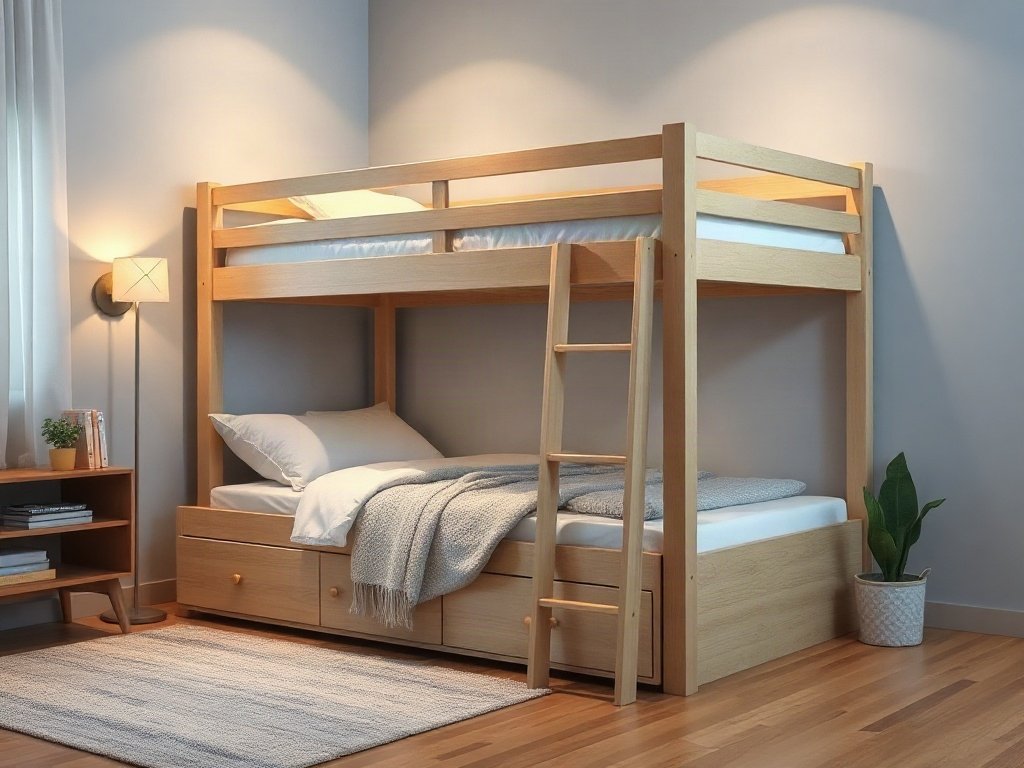 Chỗ bán giường tầng có ngăn kéo - hình 6